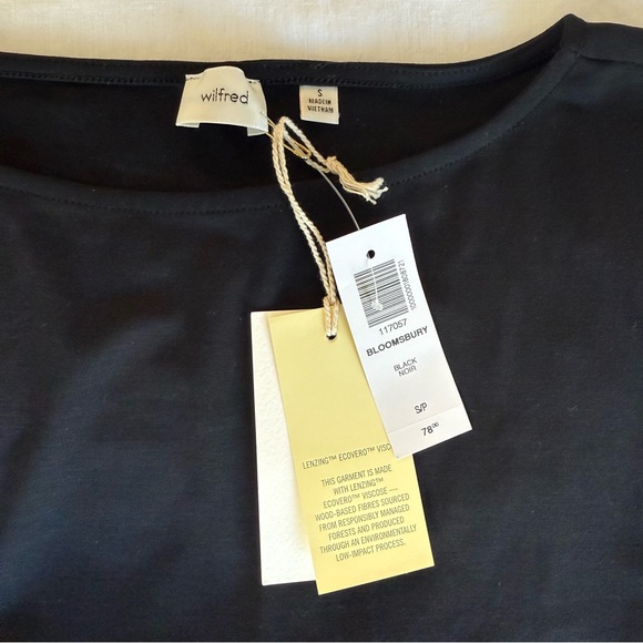 Aritzia Bloomsbury dress never worn - size S in black - Picture 3 of 4